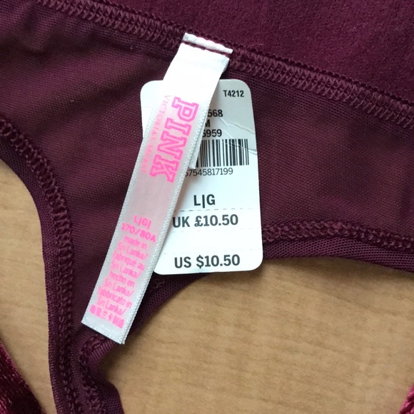 Victoria's Secret PINK velvet set - Picture 3 of 4